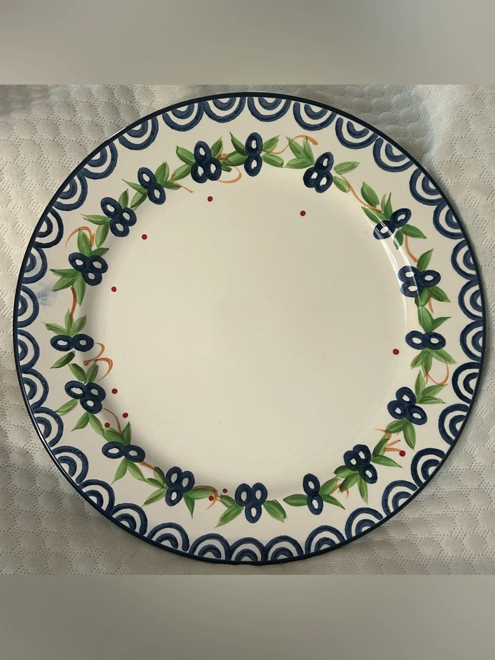 Vintage Pfaltzgraff Sommersby Dinner Plates (Set of 4)